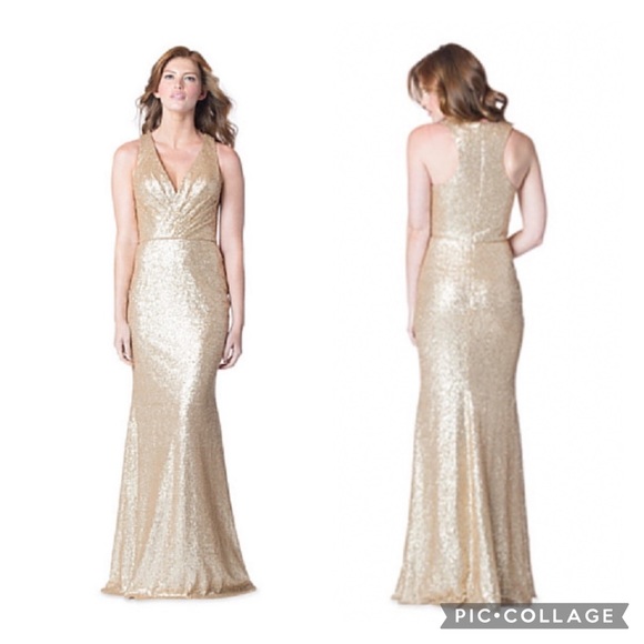 Bari Jay gold sequin dress - Picture 11 of 11